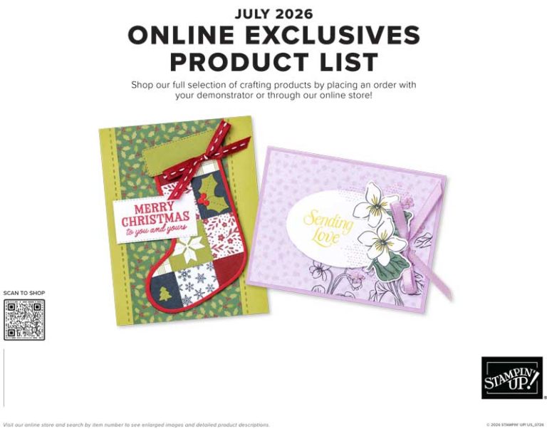 Two cards and the text July 2026 Online Exclusives