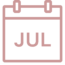 Calendar clip art that says "JUL"