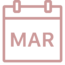 Calendar clip art that says "MAR"