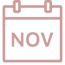 Calendar clip art that says "NOV"